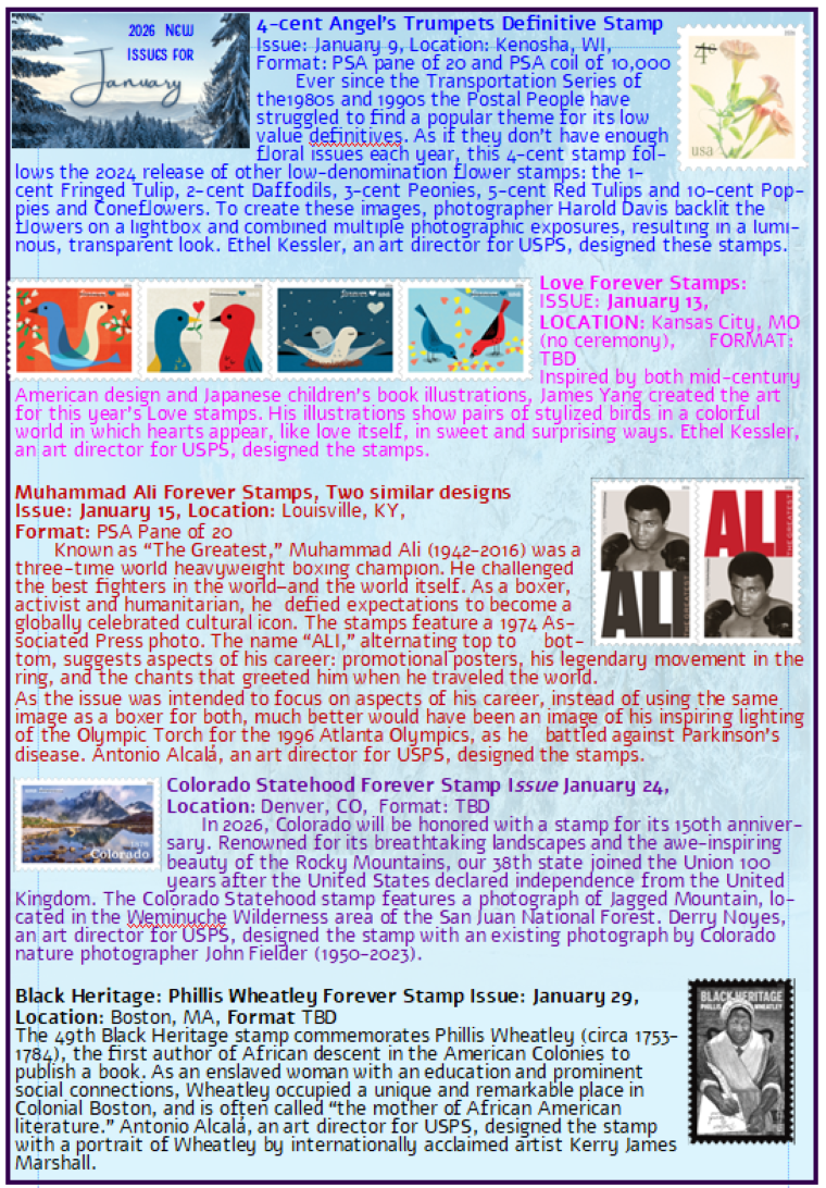 Jan 2026 Issues style=